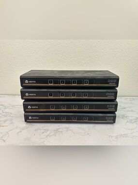 Vertiv SC840 4-port DVI-I Secure KVM Cybex Switch Lot Of 4 Used